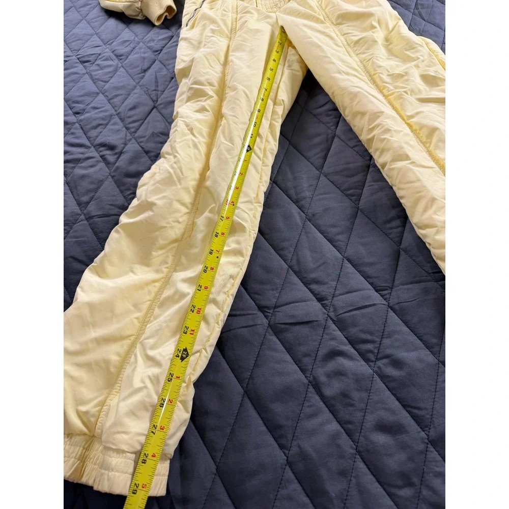 Peter Steinebronn Vintage Ski Suit Yellow One Piece Snow Suit Made in Austria